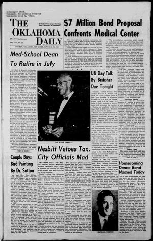 The Oklahoma Daily (Norman, Okla.), Vol. 50, No. 33, Ed. 1 Thursday, October 24, 1963