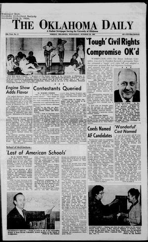 The Oklahoma Daily (Norman, Okla.), Vol. 50, No. 37, Ed. 1 Wednesday, October 30, 1963