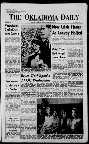The Oklahoma Daily (Norman, Okla.), Vol. 50, No. 41, Ed. 1 Tuesday, November 5, 1963