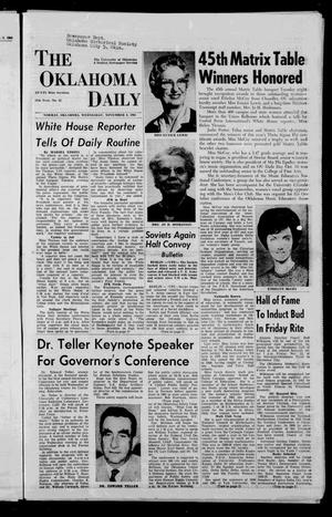 The Oklahoma Daily (Norman, Okla.), Vol. 50, No. 42, Ed. 1 Wednesday, November 6, 1963