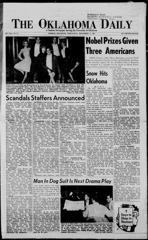 The Oklahoma Daily (Norman, Okla.), Vol. 50, No. 64, Ed. 1 Wednesday, December 11, 1963