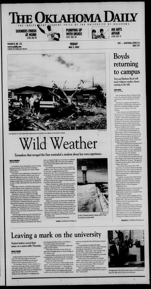 The Oklahoma Daily (Norman, Okla.), Vol. 85, No. 150, Ed. 1 Friday, May 3, 2002