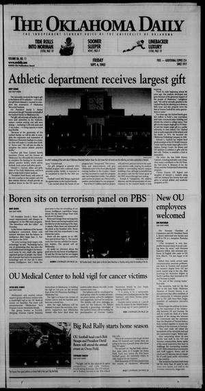 The Oklahoma Daily (Norman, Okla.), Vol. 86, No. 11, Ed. 1 Friday, September 6, 2002