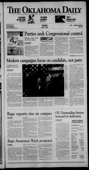 The Oklahoma Daily (Norman, Okla.), Vol. 86, No. 51, Ed. 1 Tuesday, November 5, 2002