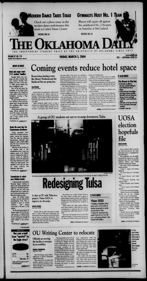 The Oklahoma Daily (Norman, Okla.), Vol. 87, No. 118, Ed. 1 Friday, March 5, 2004