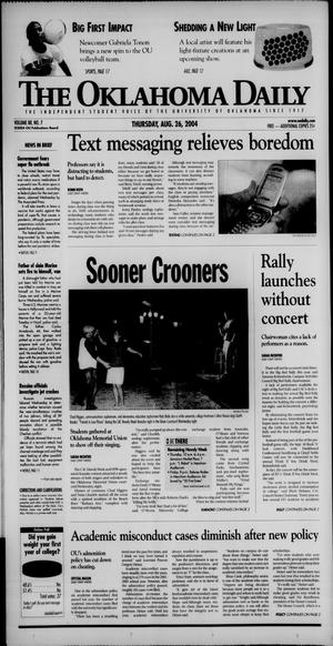 The Oklahoma Daily (Norman, Okla.), Vol. 88, No. 7, Ed. 1 Thursday, August 26, 2004