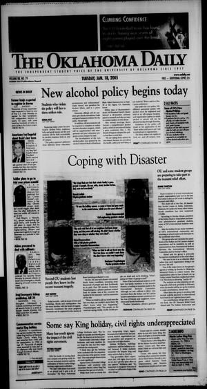 The Oklahoma Daily (Norman, Okla.), Vol. 88, No. 79, Ed. 1 Tuesday, January 18, 2005
