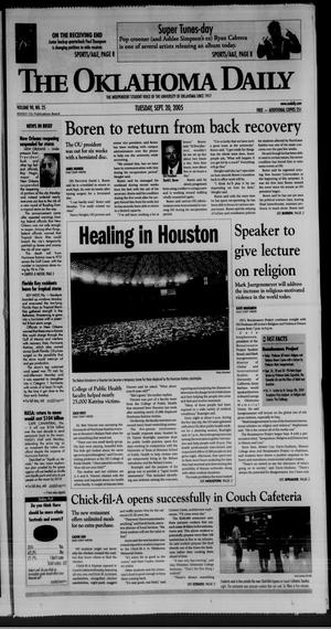 The Oklahoma Daily (Norman, Okla.), Vol. 90, No. 25, Ed. 1 Tuesday, September 20, 2005