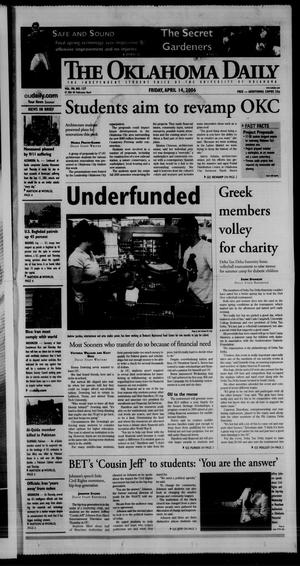 Primary view of object titled 'The Oklahoma Daily (Norman, Okla.), Vol. 90, No. 137, Ed. 1 Friday, April 14, 2006'.