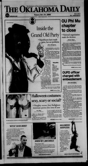 The Oklahoma Daily (Norman, Okla.), Vol. 91, No. 53, Ed. 1 Tuesday, October 31, 2006