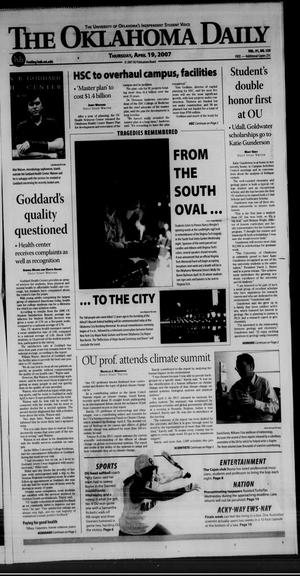The Oklahoma Daily (Norman, Okla.), Vol. 91, No. 139, Ed. 1 Thursday, April 19, 2007