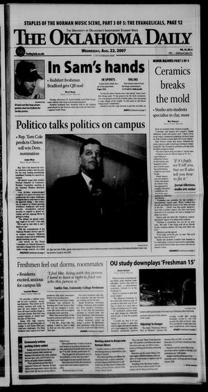 The Oklahoma Daily (Norman, Okla.), Vol. 92, No. 6, Ed. 1 Wednesday, August 22, 2007