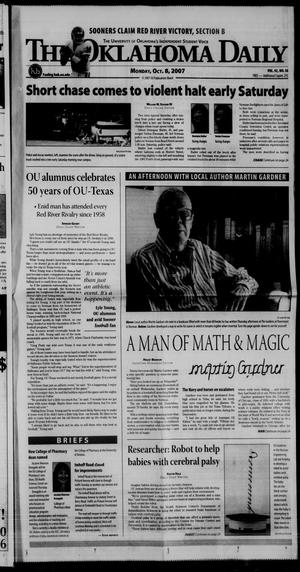 The Oklahoma Daily (Norman, Okla.), Vol. 92, No. 44, Ed. 1 Thursday, October 18, 2007