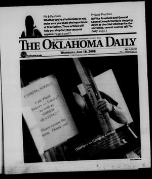 The Oklahoma Daily (Norman, Okla.), Vol. 91, No. 157, Ed. 1 Wednesday, June 18, 2008