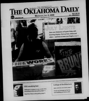 The Oklahoma Daily (Norman, Okla.), Vol. 91, No. 159, Ed. 1 Wednesday, July 2, 2008