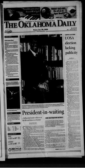 The Oklahoma Daily (Norman, Okla.), Vol. 94, No. 85, Ed. 1 Friday, January 30, 2009