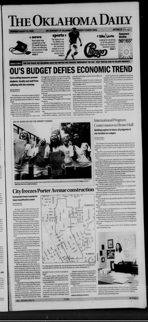 The Oklahoma Daily (Norman, Okla.), Vol. 95, No. 2, Ed. 1 Thursday, August 20, 2009
