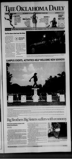 The Oklahoma Daily (Norman, Okla.), Vol. 95, No. 5, Ed. 1 Tuesday, August 25, 2009