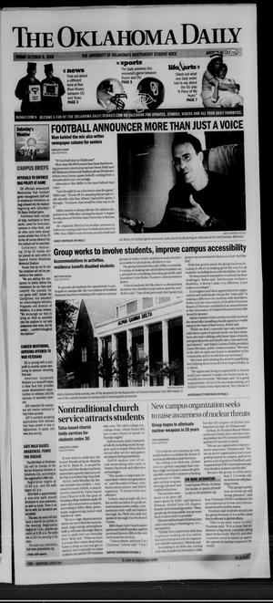 The Oklahoma Daily (Norman, Okla.), Vol. 95, No. 37, Ed. 1 Friday, October 9, 2009