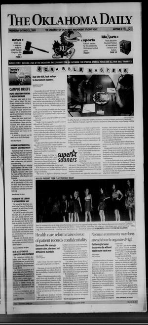 The Oklahoma Daily (Norman, Okla.), Vol. 95, No. 44, Ed. 1 Wednesday, October 21, 2009