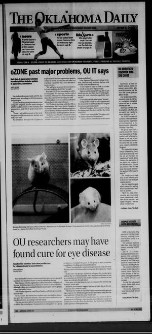 Primary view of object titled 'The Oklahoma Daily (Norman, Okla.), Vol. 95, No. 145, Ed. 1 Thursday, April 29, 2010'.