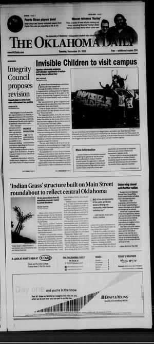 The Oklahoma Daily (Norman, Okla.), Vol. 96, No. 19, Ed. 1 Tuesday, September 14, 2010