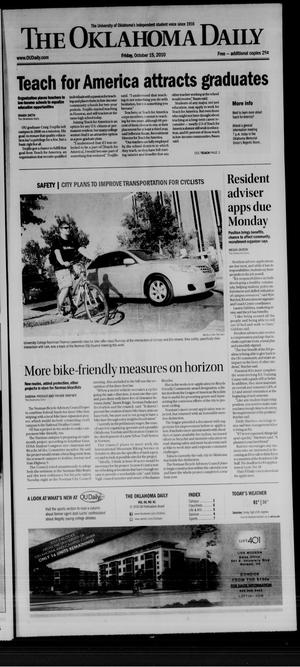 The Oklahoma Daily (Norman, Okla.), Vol. 96, No. 41, Ed. 1 Friday, October 15, 2010