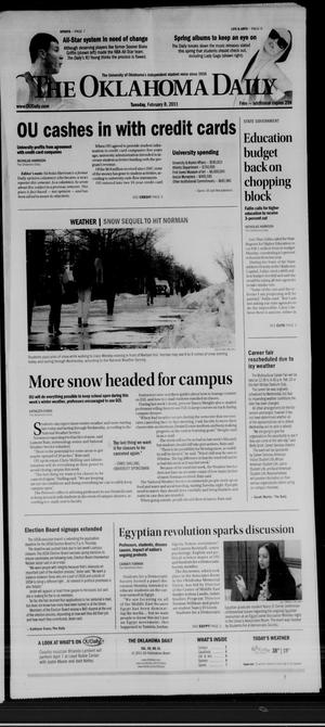 Primary view of The Oklahoma Daily (Norman, Okla.), Vol. 96, No. 91, Ed. 1 Tuesday, February 8, 2011