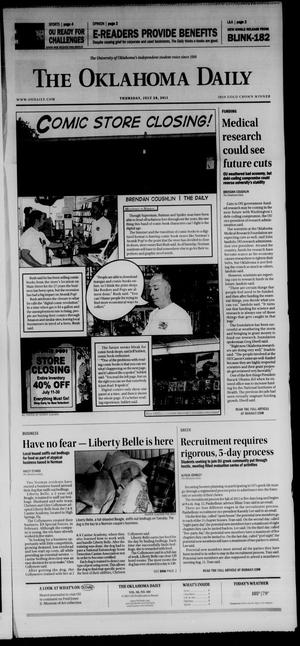 The Oklahoma Daily (Norman, Okla.), Vol. 96, No. 160, Ed. 1 Thursday, July 28, 2011