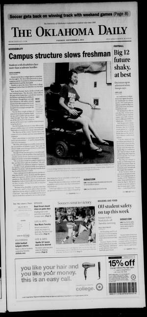 The Oklahoma Daily (Norman, Okla.), Vol. 97, No. 14, Ed. 1 Tuesday, September 6, 2011