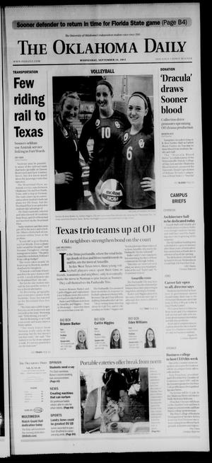 The Oklahoma Daily (Norman, Okla.), Vol. 97, No. 20, Ed. 1 Wednesday, September 14, 2011
