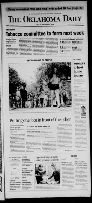 The Oklahoma Daily (Norman, Okla.), Vol. 97, No. 22, Ed. 1 Friday, September 16, 2011