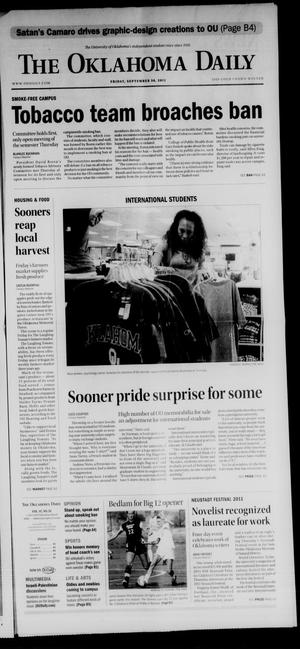 The Oklahoma Daily (Norman, Okla.), Vol. 97, No. 32, Ed. 1 Friday, September 30, 2011