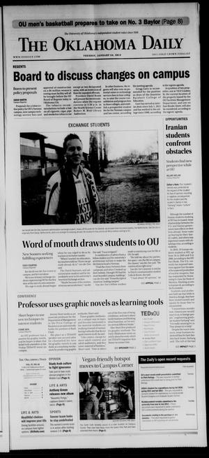 The Oklahoma Daily (Norman, Okla.), Vol. 97, No. 85, Ed. 1 Tuesday, January 24, 2012