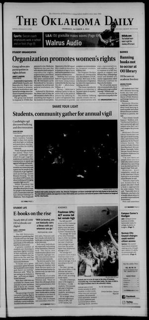 The Oklahoma Daily (Norman, Okla.), Vol. 98, No. 36, Ed. 1 Thursday, October 4, 2012