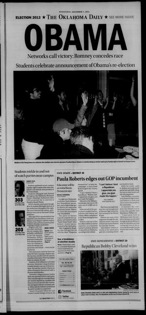 The Oklahoma Daily (Norman, Okla.), Vol. 98, No. 59, Ed. 1 Wednesday, November 7, 2012