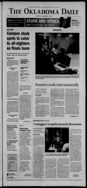 The Oklahoma Daily (Norman, Okla.), Vol. 98, No. 73, Ed. 1 Tuesday, December 4, 2012