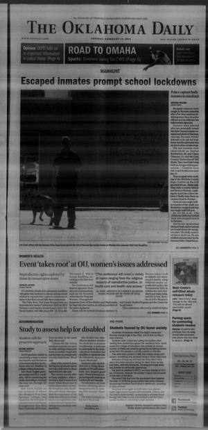 The Oklahoma Daily (Norman, Okla.), Vol. 98, No. 97, Ed. 1 Tuesday, February 12, 2013