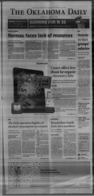 The Oklahoma Daily (Norman, Okla.), Vol. 98, No. 127, Ed. 1 Wednesday, April 10, 2013