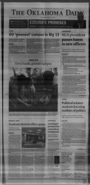 The Oklahoma Daily (Norman, Okla.), Vol. 98, No. 136, Ed. 1 Tuesday, April 23, 2013