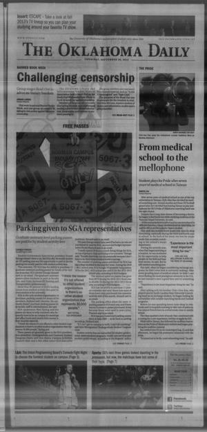 The Oklahoma Daily (Norman, Okla.), Vol. 99, No. 28, Ed. 1 Thursday, September 26, 2013