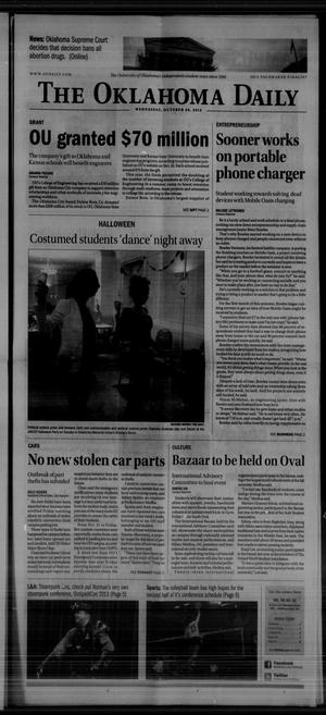 The Oklahoma Daily (Norman, Okla.), Vol. 99, No. 52, Ed. 1 Wednesday, October 30, 2013