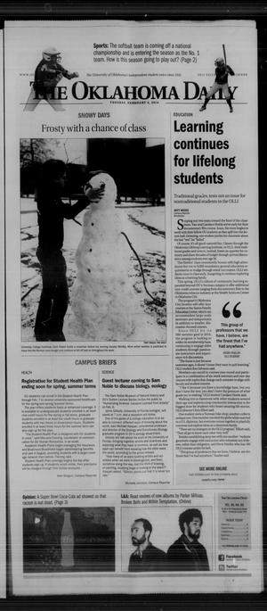 The Oklahoma Daily (Norman, Okla.), Vol. 99, No. 93, Ed. 1 Tuesday, February 4, 2014