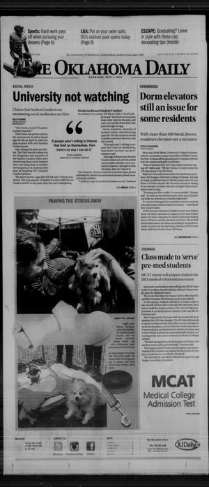 The Oklahoma Daily (Norman, Okla.), Vol. 99, No. 149, Ed. 1 Thursday, May 1, 2014