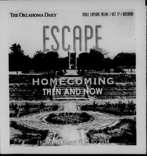 Primary view of object titled 'The Oklahoma Daily (Norman, Okla.), Vol. 100, No. 43, Ed. 1 Friday, October 17, 2014'.