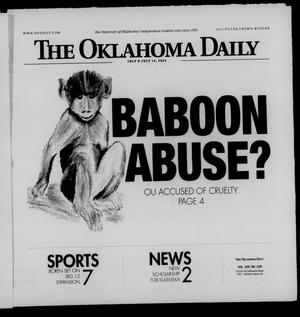 The Oklahoma Daily (Norman, Okla.), Vol. 100, No. 139, Ed. 1 Wednesday, July 8, 2015