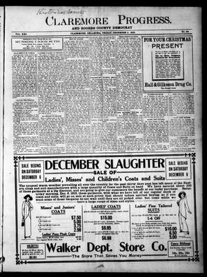 Claremore Progress. And Rogers County Democrat (Claremore, Okla.), Vol. 21, No. 44, Ed. 1 Friday, December 5, 1913