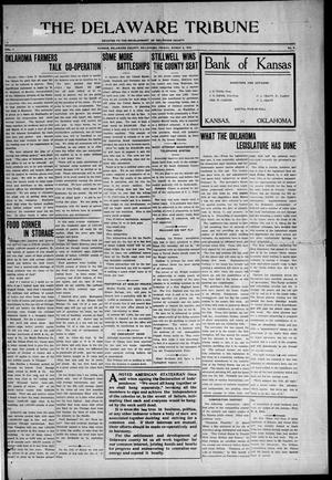 The Delaware Tribune (Kansas, Okla.), Vol. 1, No. 9, Ed. 1 Friday, March 4, 1910