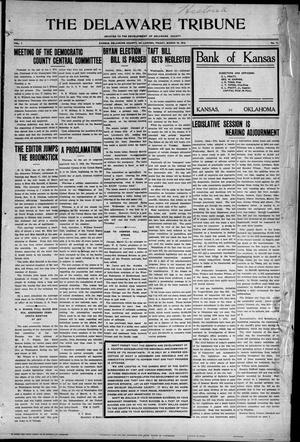 The Delaware Tribune (Kansas, Okla.), Vol. 1, No. 11, Ed. 1 Friday, March 18, 1910