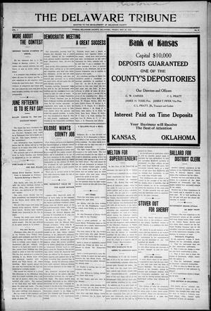 The Delaware Tribune (Kansas, Okla.), Vol. 1, No. 21, Ed. 1 Friday, May 27, 1910